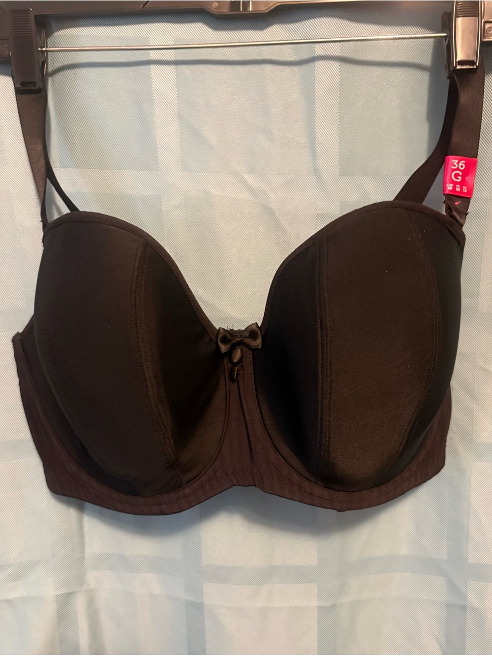 Curvy Kate Black Strapless Convertible Bra - 36G